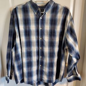 Men's long sleeve button down shirt
